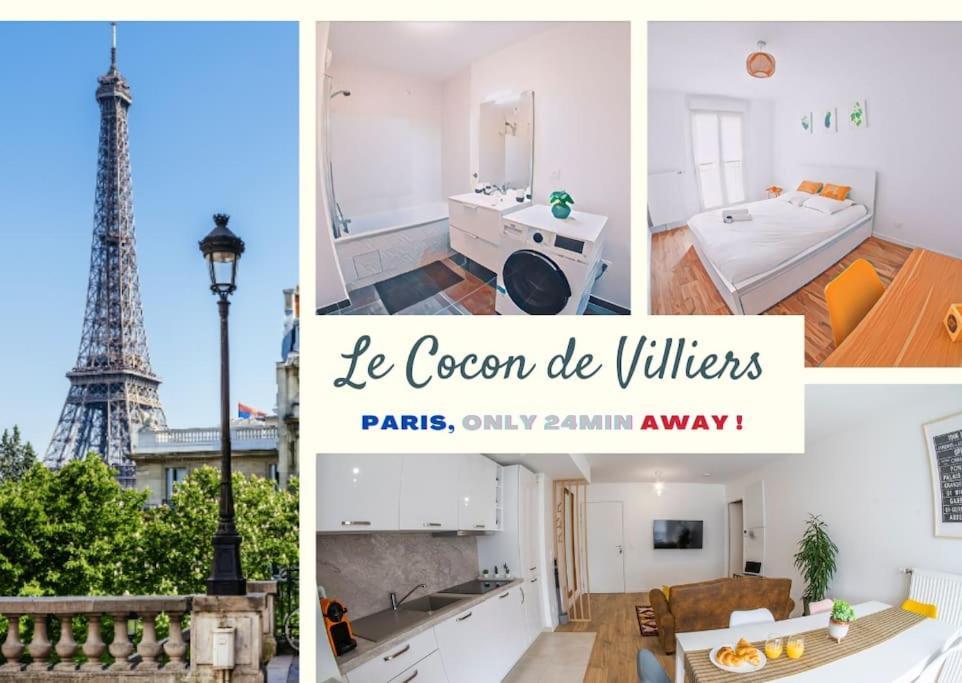 Paris & Disneyland - 2Min From Train Station - Free Private Parking Villiers-sur-Marne Extérieur photo