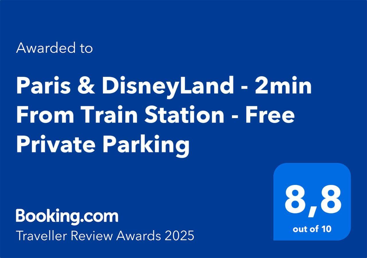 Paris & Disneyland - 2Min From Train Station - Free Private Parking Villiers-sur-Marne Extérieur photo